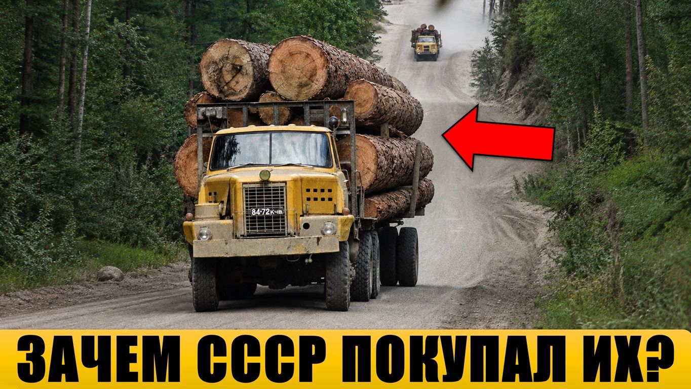 Зачем СССР закупал ЯПОНСКИЕ лесовозные тягачи?