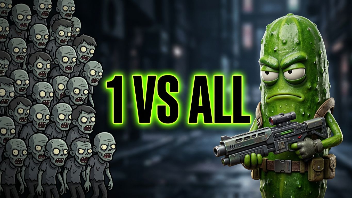 Pickle Pete: Один против всех 🧟♂️🥒1.5X