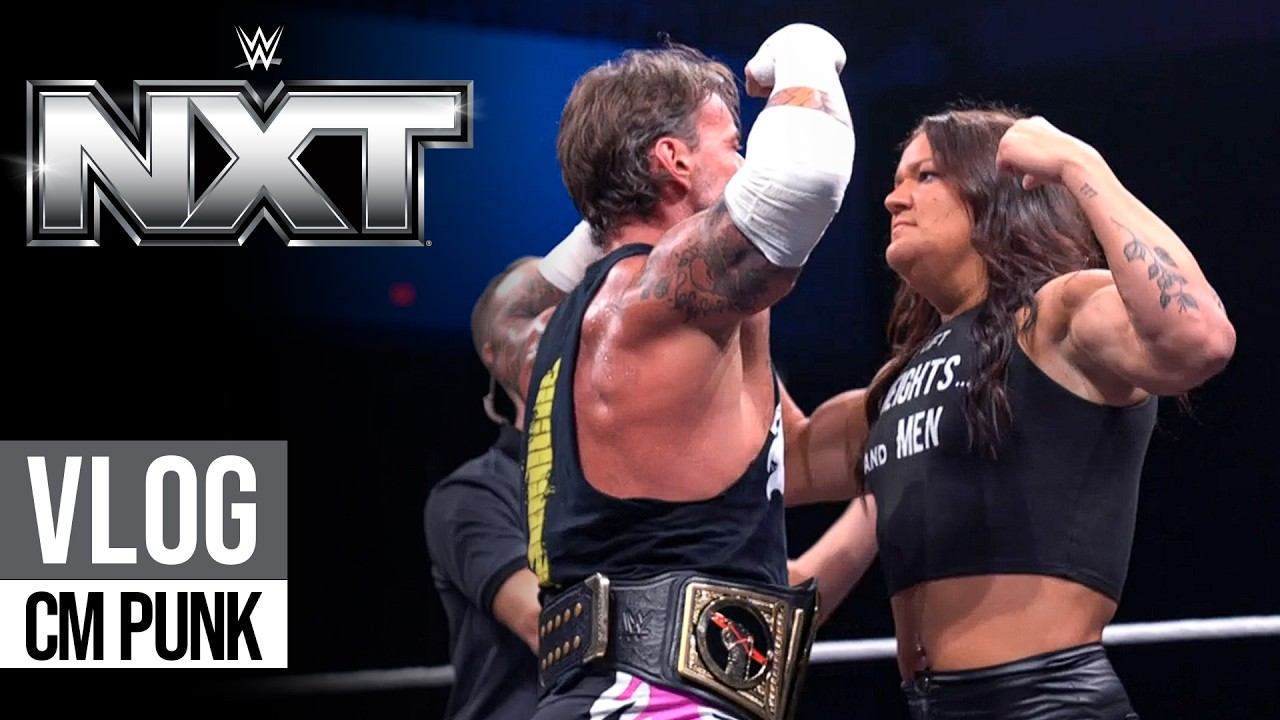 CM Punk Wrestles The Next Generation At NXT Live Event: WWE Vlog