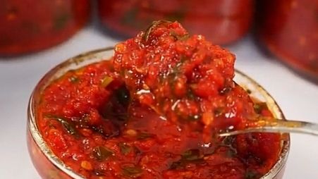 ТОМАТНЫЙ СОУС НА ЗИМУ 😋👍