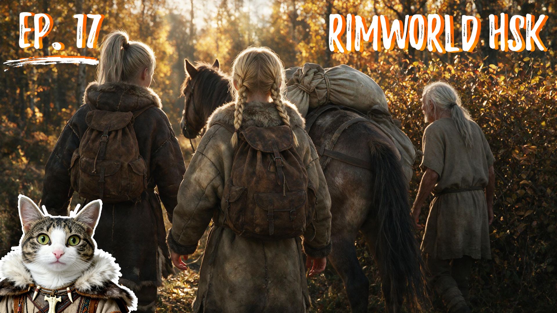 НАЧАЛИСЬ МАХАЧИ!  Племя. Пять девочек и поход за урнами  RimWorld HSK  17 серия 