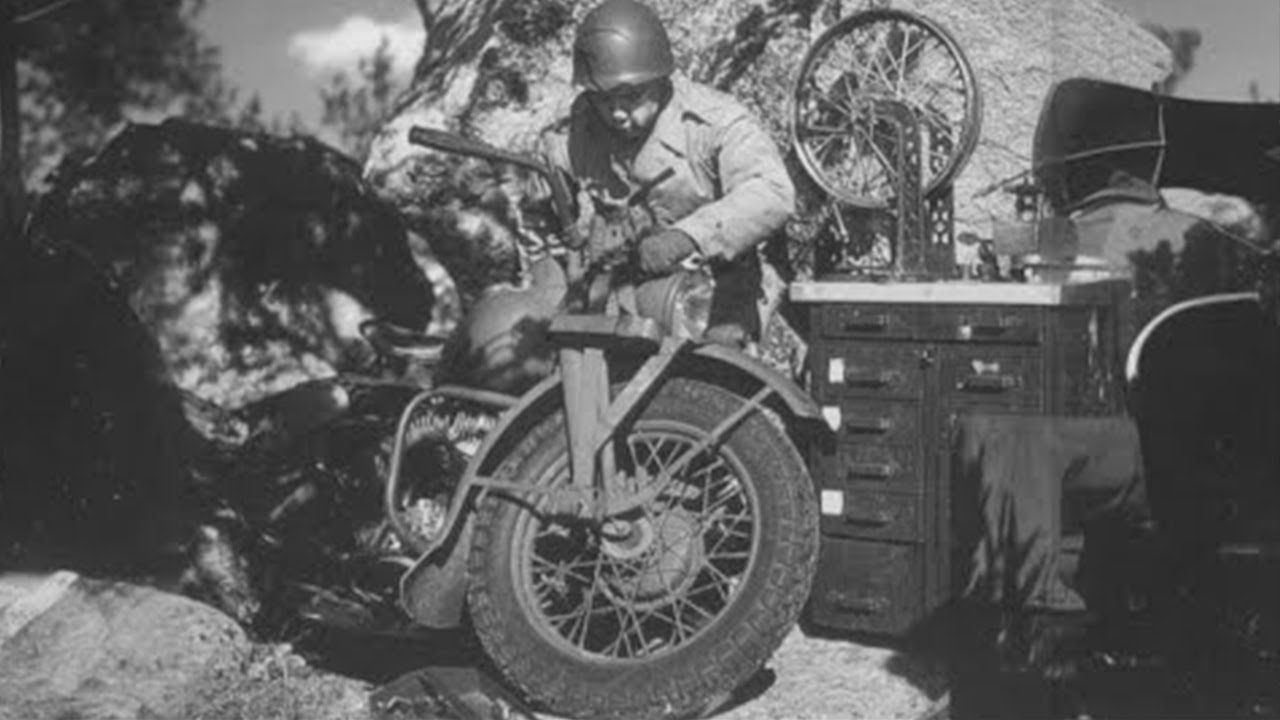 Механики Вермахта Захватили Harley-Davidson WLA… И Поняли, Что Германия Никогда Не Сможет Выиграть