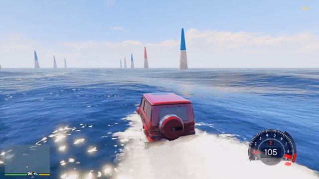 КАК ДАЛЕКО МАШИНА СМОЖЕТ ЕХАТЬ ПО ВОДЕ в ГТА 5 МОДЫ! ОБЗОР МОДА В GTA 5! ВИДЕО MODS