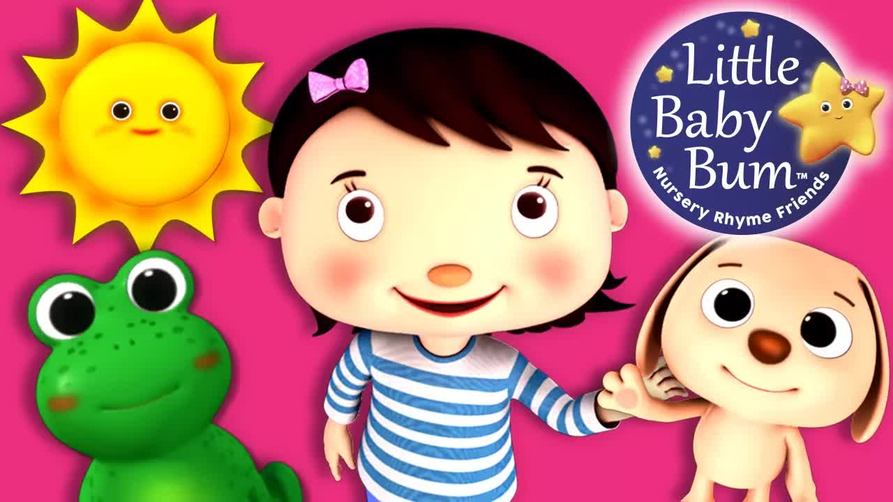 Цвета и действия | Детские стишки для малышей от LittleBabyBum - Буквы и цифры