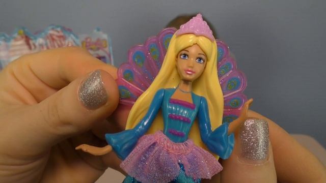 Распаковка игрушек Замок Куклы Барби Мини Игрушки Barbie Doll распаковка