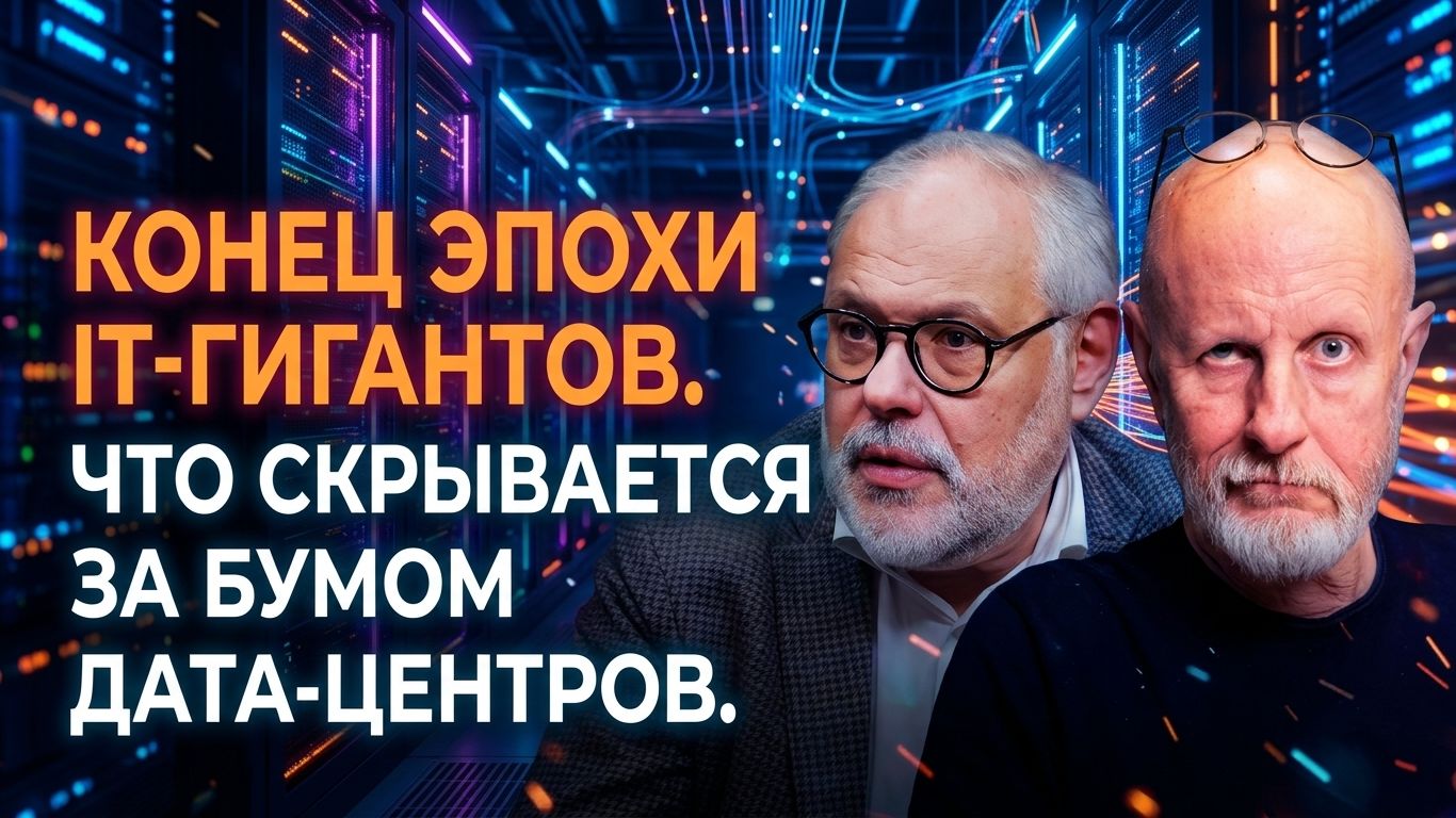 Конец эпохи IT-гигантов. Что скрывается за бумом дата-центров  Михаил Хазин и Дмитрий Пучков