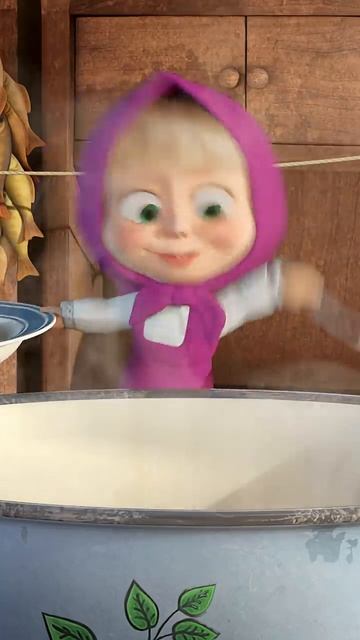 Ням! Пальчики оближешь! 😋👌 #Shorts #машаимедведь #МашаПлюсКаша #MashaandtheBear #kids #cartoon