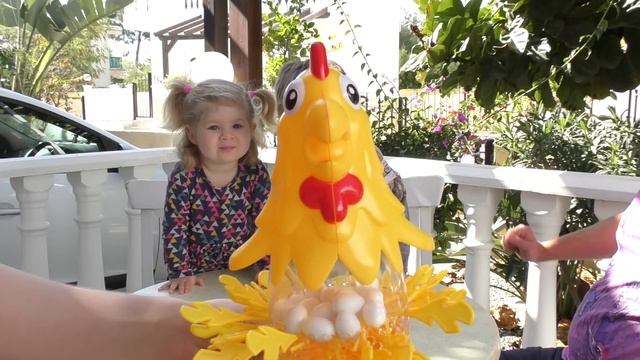 Играем в Игру КУРОЧКА Распаковка от Диана Шоу