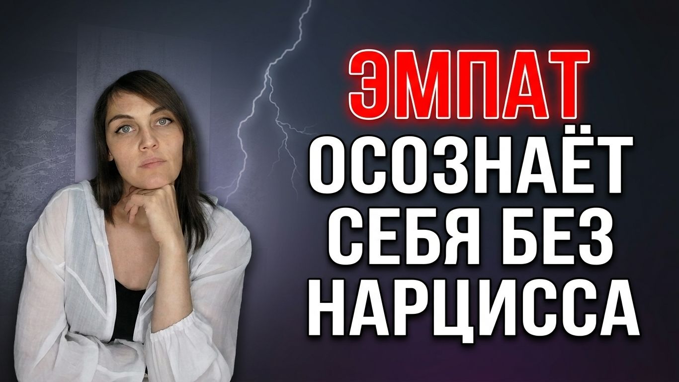 ЭМПАТ осознаёт себя без НАРЦИССА