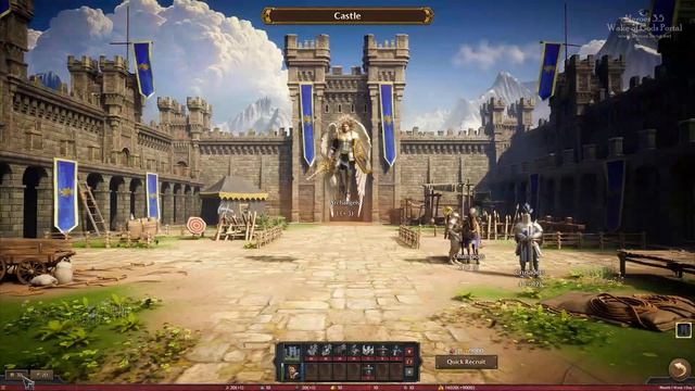 Heroes Of Might & Magic III: Remake — Первый взгляд на Замок