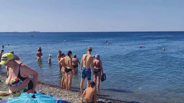 ☀️ 16 августа, пляж Сукко: идеальный штиль и море, в которое хочется возвращаться снова и снова