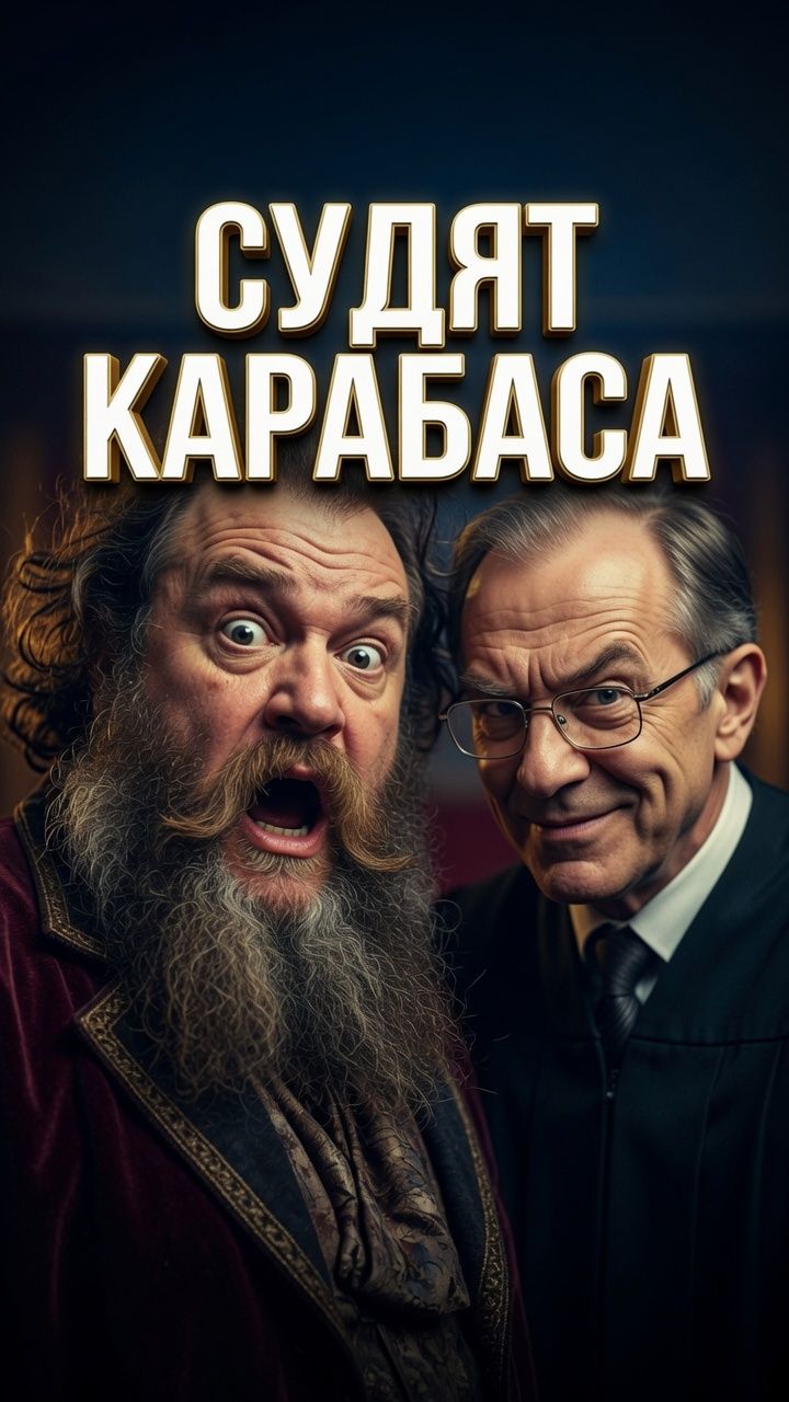 «Судят Карабаса-Барабаса» 😂