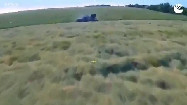 Расчеты Новороссийского гвардейского горного соединения ВДВ уничтожили РСЗО «Град» ВСУ в Запорожской