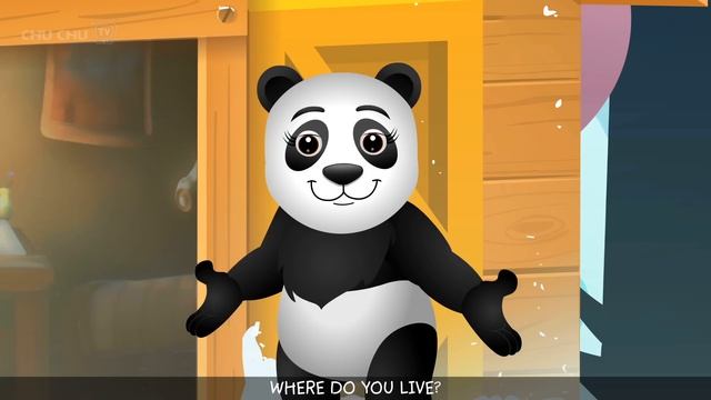 Колёса автобуса Семья львов  Ещё детские стишки и песни ChuChu TV