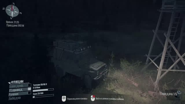 РАЗВЕДКА прохождение Spintires: MudRunner- эпизод 3
