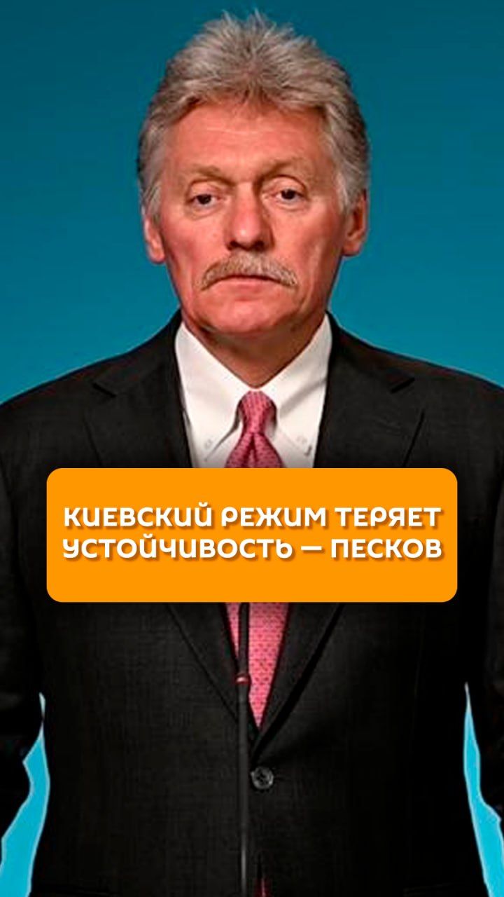 Киевский режим теряет устойчивость - Песков