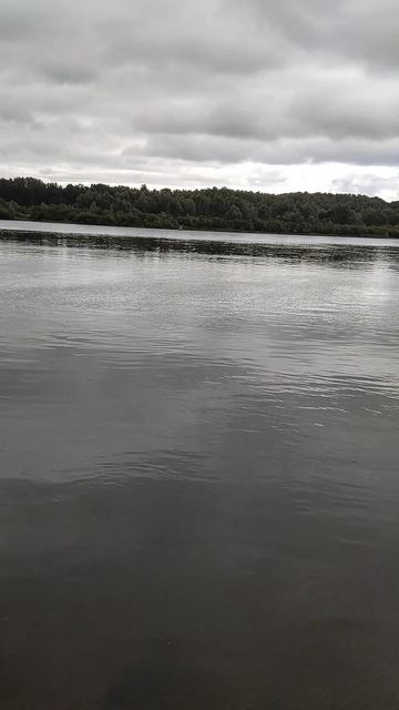 р Ока.Мост,лодки,рыбаки.🐠
