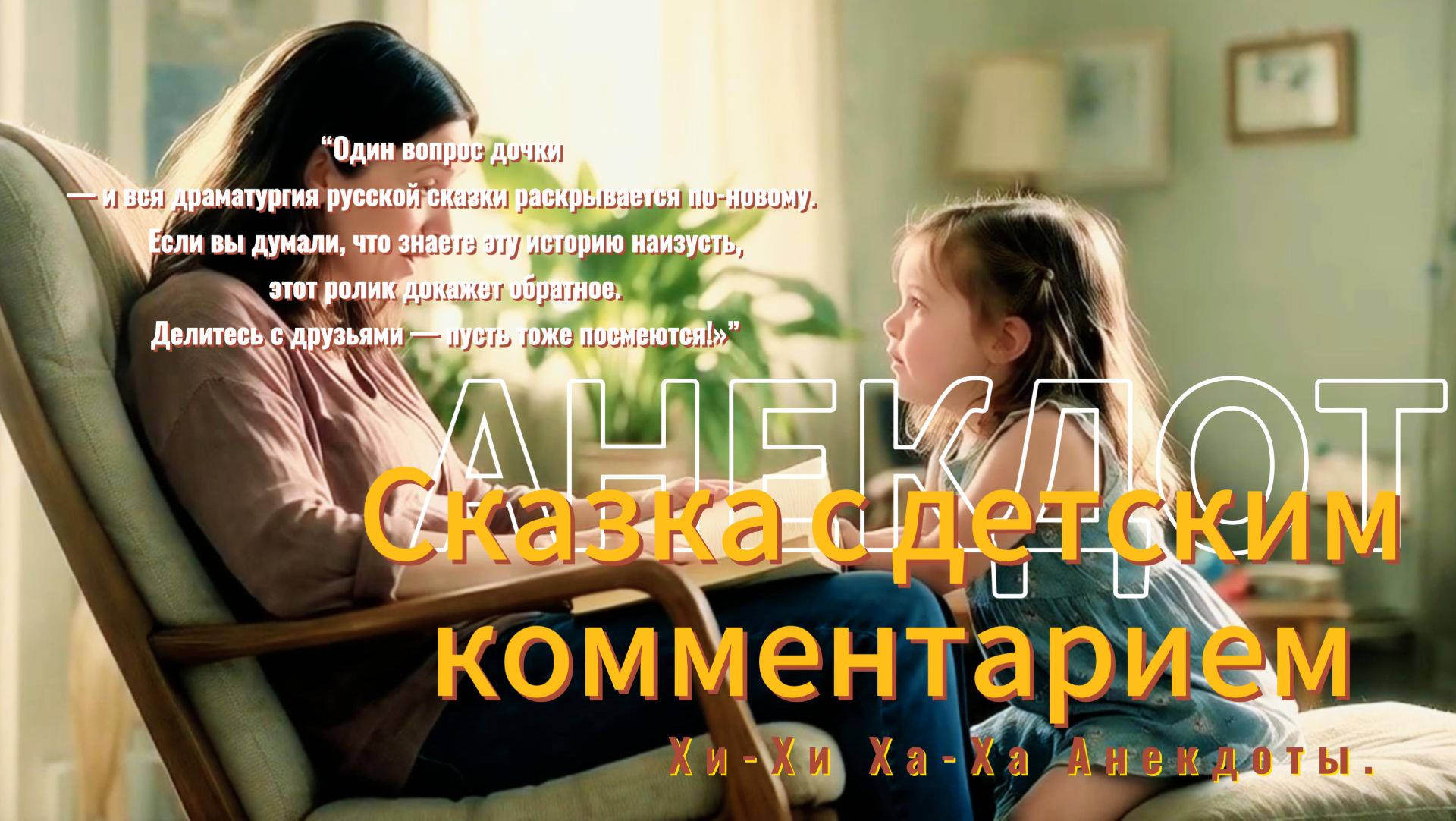 «Сказка с детским комментарием»Анекдот.