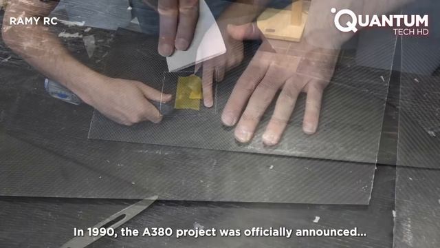 Мужчина Год Строит Гиперреалистичный RC Самолет в Масштабе  Реплика Airbus A380 от Ramy RC