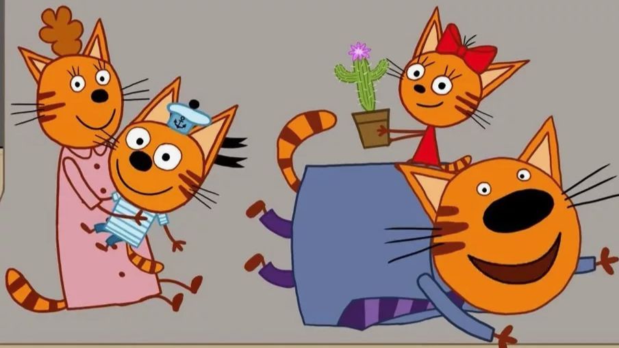 ТРИ КОТА - Большой сборник для малышей - Смотреть три кота - Три кота мультик