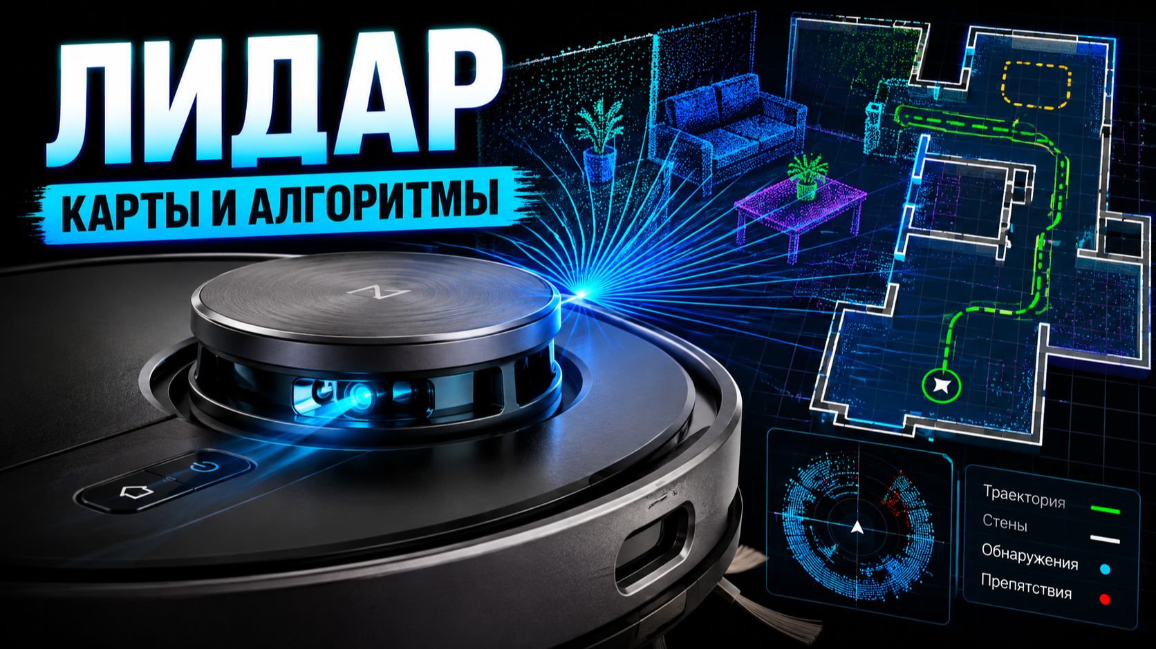 Лидары, карты и навигация