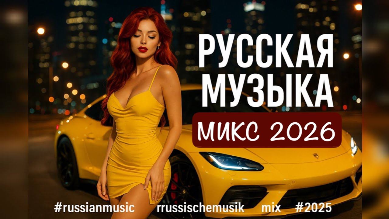 МИКС 2026🎧РУССКАЯ МУЗЫКА ❤️Russian Music 🔥Танцевальная музыка MIX 🥳НОВИНКА 2026