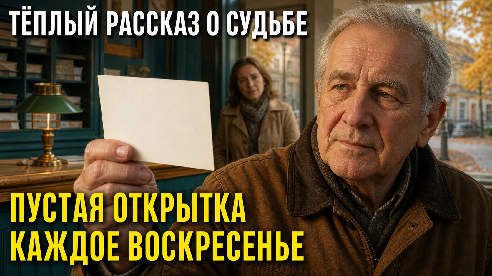 ОВДОВЕВШИЙ ОТЕЦ КАЖДУЮ НЕДЕЛЮ ОТПРАВЛЯЛ ПУСТУЮ ОТКРЫТКУ… Дочь поехала по адресу и поняла почему