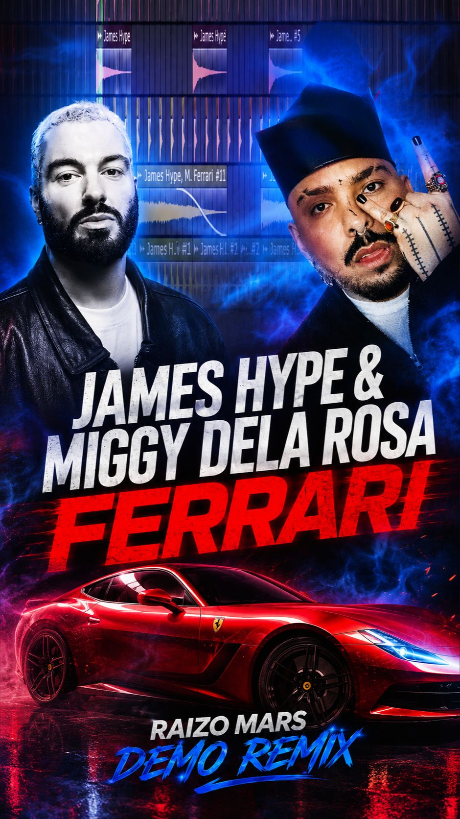 Делюсь своим демо-ремиксом на трек James Hype & Miggy Dela Rosa — «Ferrari» 🔥