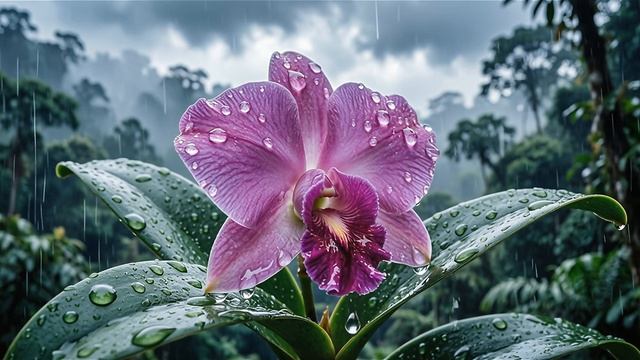 Звуки тропического леса 🌧️ Релакс, антистресс, белый шум для глубокого сна