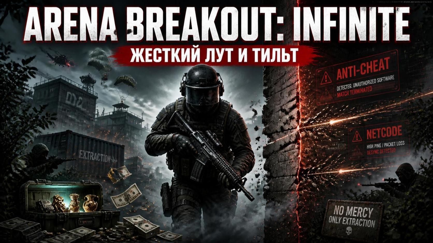 Играем в донатную-помойку где: Pay To Win и читеры - Arena Breakout: Infinite | и музло @MuzSWAP |