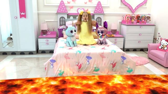Диана и Рома - весёлые истории с игрушками для детей