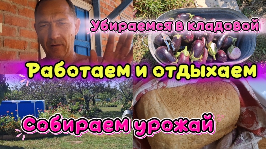 26-08-2026//Из Сибири на юг/Кладовая готова//Собираем урожай//Работаем и отдыхаем//Гуляем в парке //