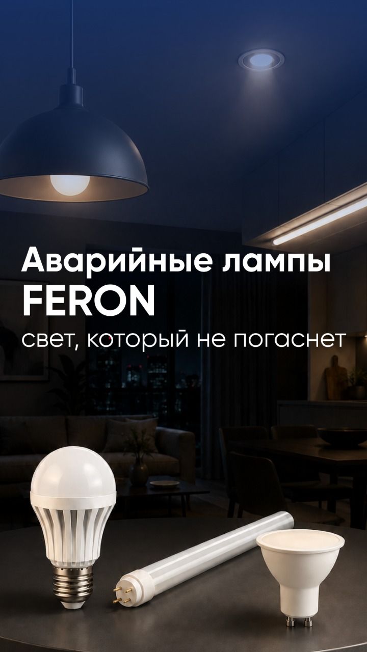 Аварийные лампы Feron