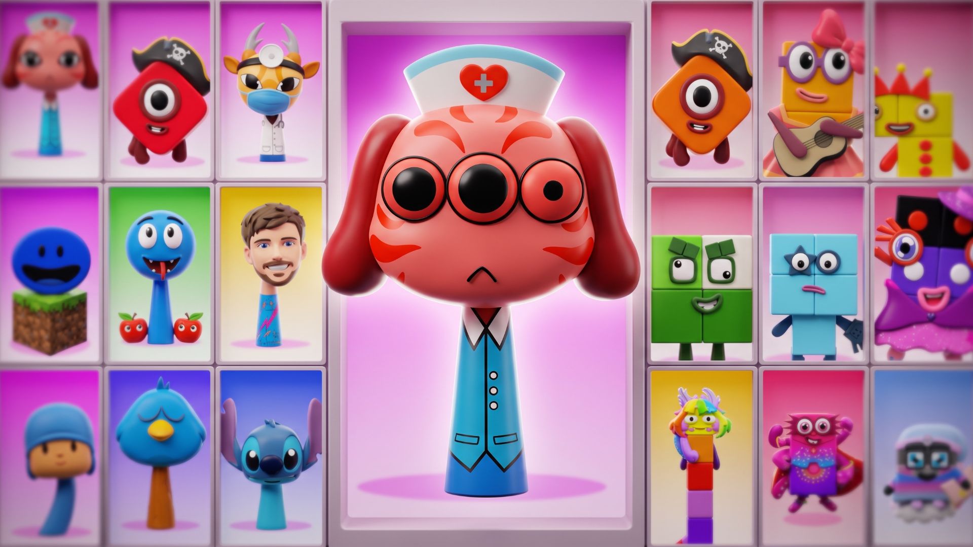 МЕГА КОМПИЛЯЦИЯ СПРАНКОВ | МЕДСЕСТРА ИЗ ANIMAL HOSPITAL (ВСЕ ФАЗЫ) | Incredibox Sprunki OC