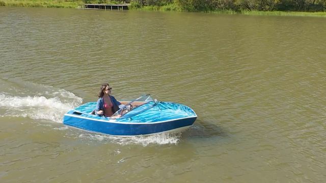 Водометная лодка Дениса Палатова