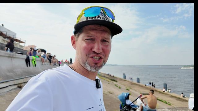 Едем на новой VOLGA K50 переплывать Волгу