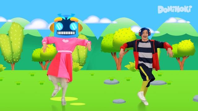 Робот  Dominoki Детские Песни