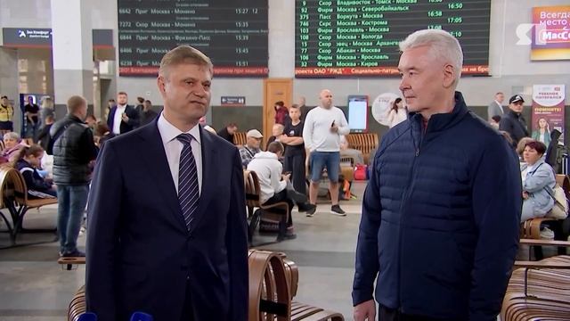 Двухэтажный поезд «Аврора» впервые отправился из Москвы в Ярославль