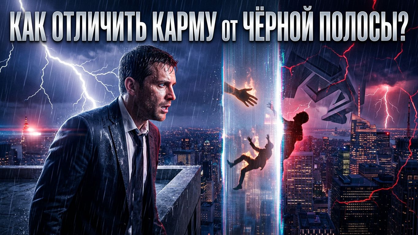 Как отличить Карму от чёрной полосы?