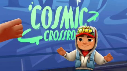 Мультики Бегалки Subway Surfers Cosmic Crossroads