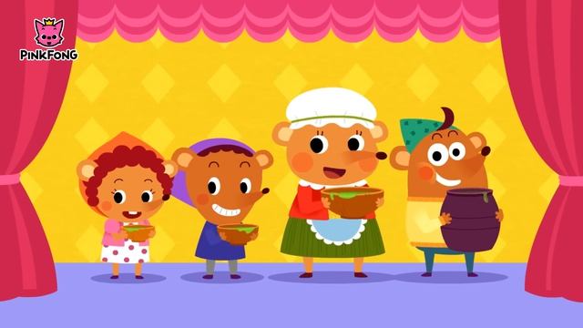 Каша гороховая горячая  Мать Гусыня  Детские стишки  PINKFONG Песни для детей