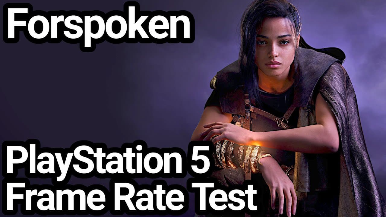 Forspoken PS5 Frame Rate Test (Demo)