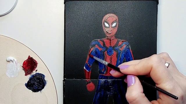 Как нарисовать ЧЕЛОВЕКА-ПАУКА️❤️Рисуем SPIDER-MAN/ HOW To Draw SPIDER MAN