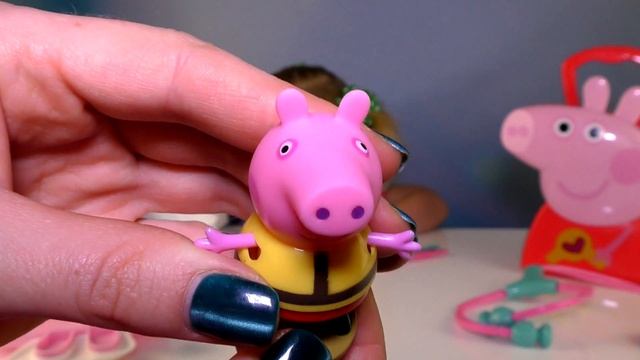 ✿ Игрушки Свинка Пеппа 5 Коробок Обзор Новая Компиляция Принцесса Пеппа Пеппа Доктор Джордж Супергер