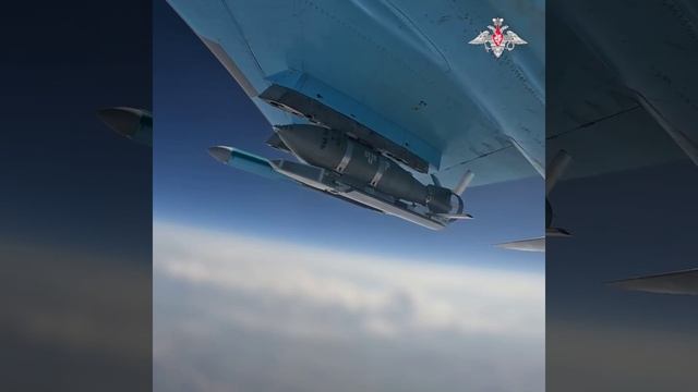 Боевая работа экипажа Су-34