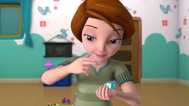 Малыш болеет - Песня | Детские стишки и песни ChuChu TV #BabyTaku