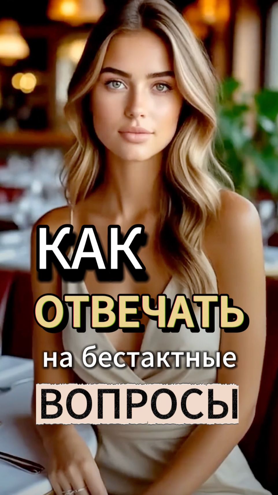 Как ОТВЕЧАТЬ на БЕСТАКТНЫЕ вопросы (чтобы больше их не задавали)