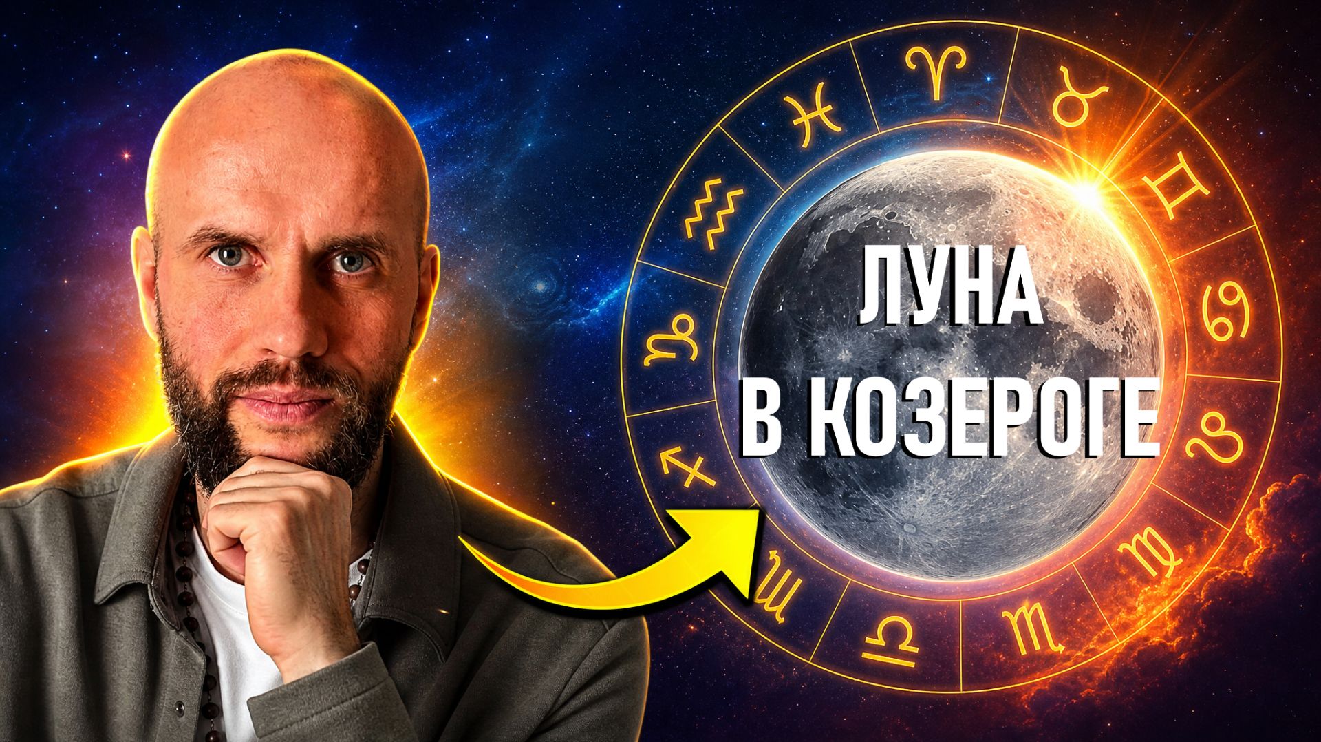Луна в Козероге в натальной карте