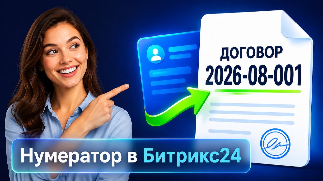 Нумератор в CRM Битрикс24 - идеальный инструмент для ведения сквозной нумерации