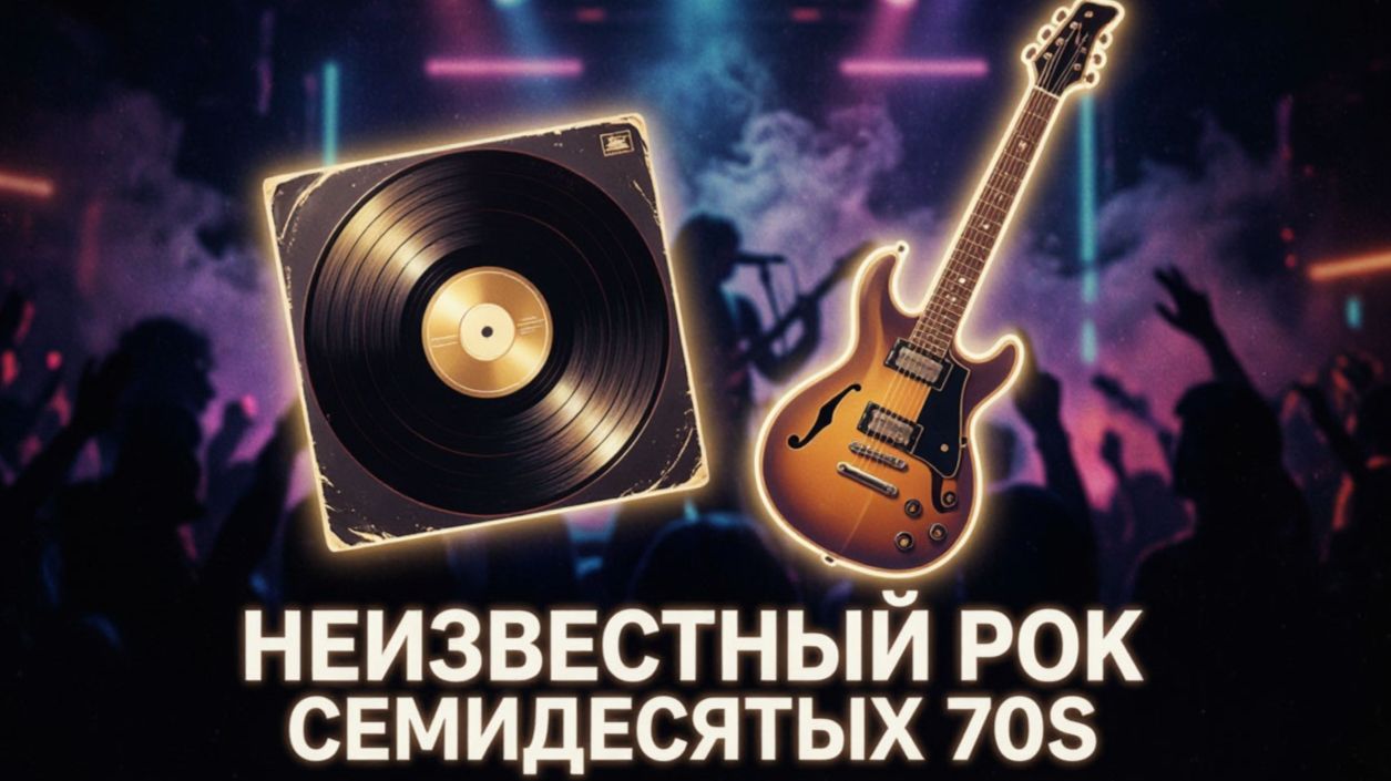 Неизвестный рок семидесятых 70s (AI)